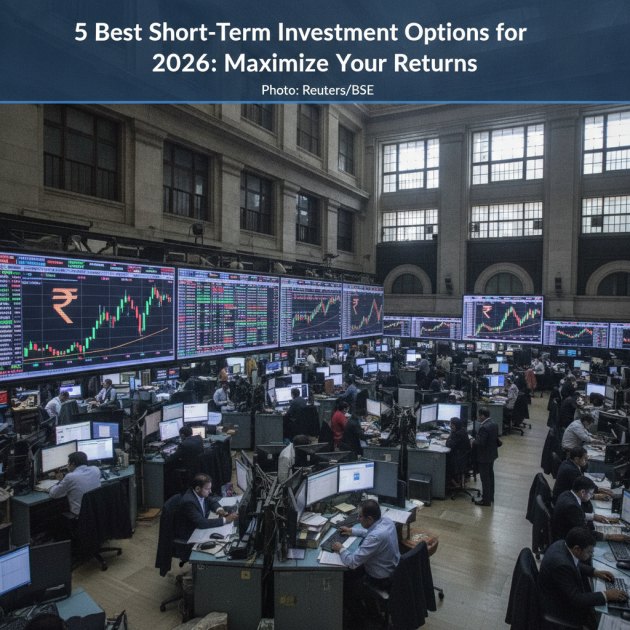 Best Short-Term Investment Options for 2026 in India: Maximize Returns — Finance &amp; Money — Trend Duniya