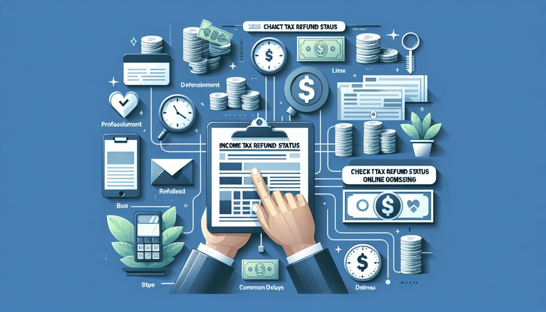 Income Tax Refund Status 2026: ऑनलाइन आईटी रिटर्न रिफंड कैसे चेक करें, प्रोसेसिंग टाइम और आम देरी