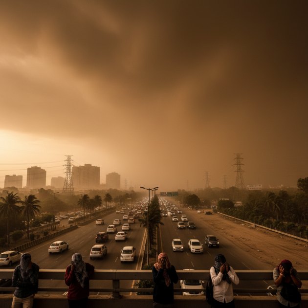 Delhi Dust Storm &amp; Heatwave Alert: Your Safety Guide — Breaking News — Trend Duniya