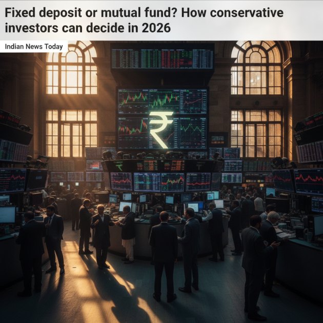 FD vs म्यूचुअल फंड: 2026 में रूढ़िवादी निवेशक कैसे चुनें? — Finance &amp; Money — Trend Duniya