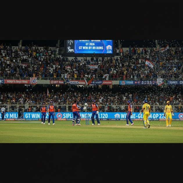 GT vs CSK IPL 2026: टाइटन्स की धमाकेदार जीत, 89 रनों से सुपर किंग्स को हराया — Cricket &amp; Sports — Trend Duniya