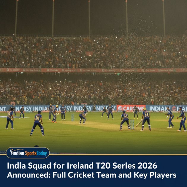 आयरलैंड टी20 सीरीज 2026: भारत का स्क्वाड, स्टार्स और नई उम्मीदें — Cricket &amp; Sports — Trend Duniya