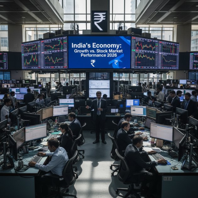 India Economy 2026 vs. Stock Market: Decoding the Disconnect — Finance &amp; Money — Trend Duniya