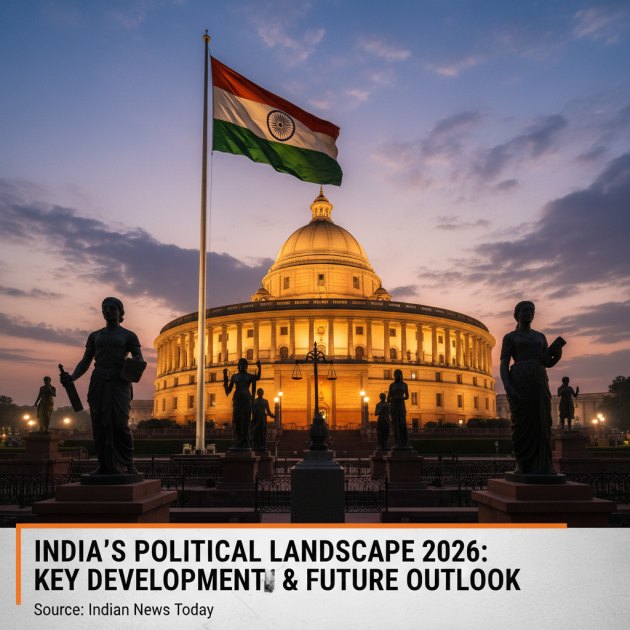 भारत का राजनीतिक परिदृश्य 2026: भविष्य की राहें और आप पर असर — Politics &amp; Government — Trend Duniya