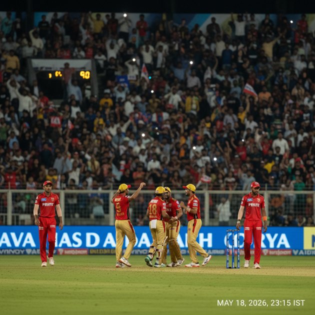 IPL 2026 लाइव: RCB प्लेऑफ में, PBKS की लगातार 6 हार का राज़ | 18 मई 2026 — Cricket &amp; Sports — Trend Duniya