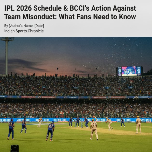IPL 2026: शेड्यूल जारी, बीसीसीआई की सख्त कार्रवाई, जानिए सब कुछ! — Cricket &amp; Sports — Trend Duniya