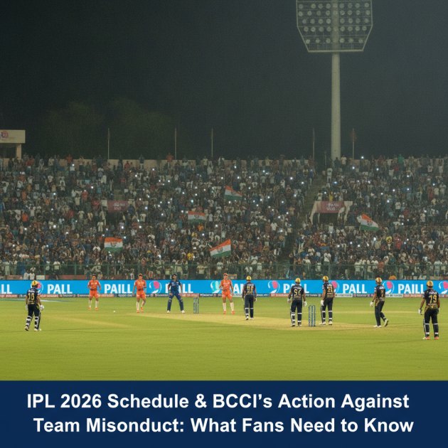 IPL 2026 Schedule &amp; BCCI's Tough Stance on Team Misconduct — Cricket &amp; Sports — Trend Duniya
