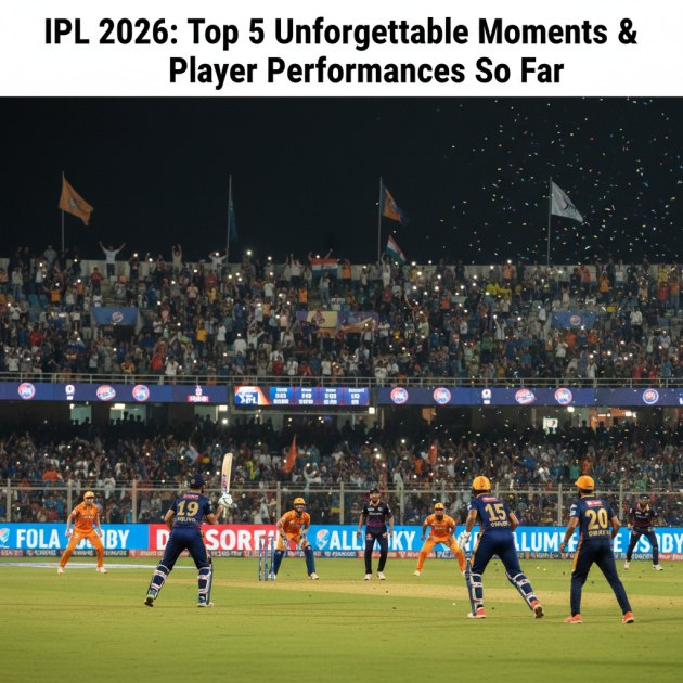 IPL 2026 के 5 यादगार पल: खिलाड़ियों का ज़बरदस्त प्रदर्शन और रोमांच — Cricket &amp; Sports — Trend Duniya