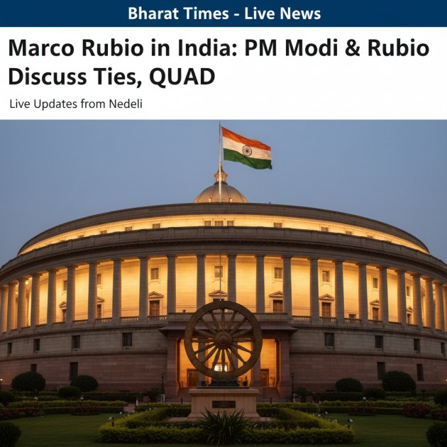 Marco Rubio India Visit: Modi, QUAD Ties &amp; What It Means For You — Politics &amp; Government — Trend Duniya