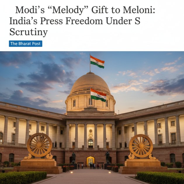 Modi Meloni Melody: India Press Freedom Under Intense Global Scrutiny — Politics &amp; Government — Trend Duniya