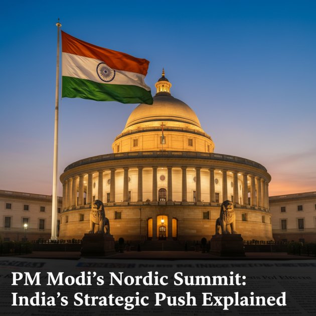 पीएम मोदी का नॉर्डिक शिखर सम्मेलन: भारत की नई विदेश नीति की ओर एक कदम — Politics &amp; Government — Trend Duniya