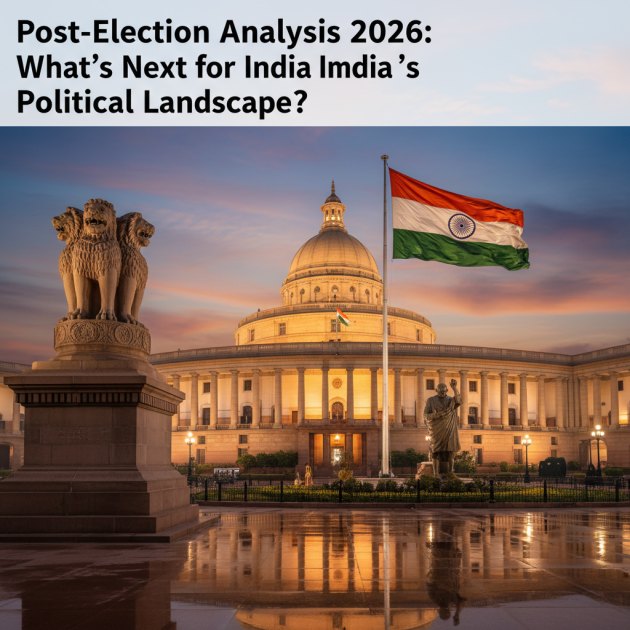 चुनाव-पश्चात विश्लेषण 2026: भारत की राजनीति में आगे क्या होगा? — Politics &amp; Government — Trend Duniya