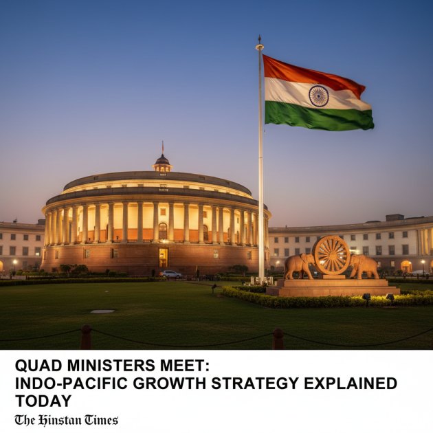 Quad Meeting India: Indo-Pacific Strategy for Global Economic Surge — Politics &amp; Government — Trend Duniya
