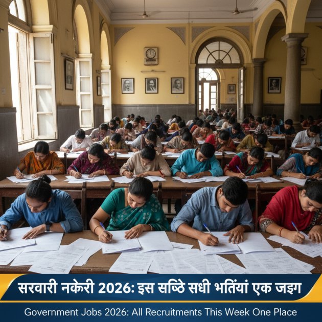 सरकारी नौकरी 2026: इस हफ्ते की सभी भर्तियां एक जगह — Sarkari Naukri — Trend Duniya