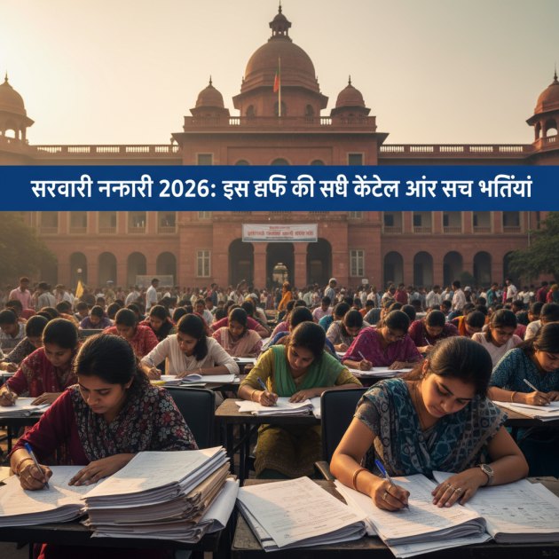 सरकारी नौकरी 2026: इस हफ्ते की सभी केंद्रीय और राज्य भर्तियां — Sarkari Naukri — Trend Duniya