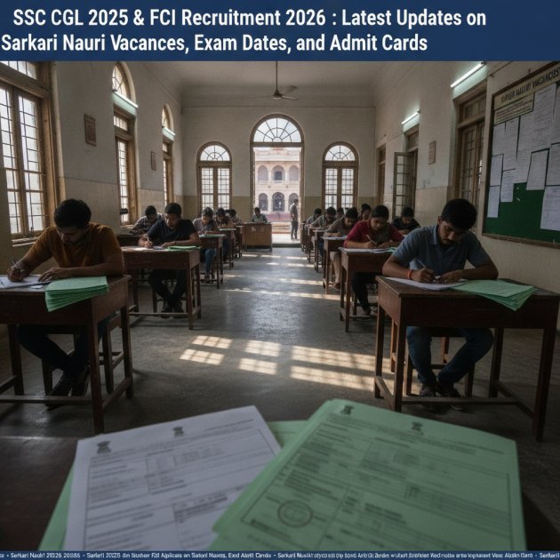 SSC CGL 2025 &amp; FCI 2026: सरकारी नौकरी के बम्पर अवसर! — Jobs — Trend Duniya