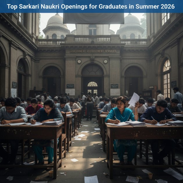 ग्रेजुएट्स के लिए 2026 की टॉप सरकारी नौकरी: गर्मी में पाएं अपना करियर! — Sarkari Jobs &amp; Results — Trend Duniya