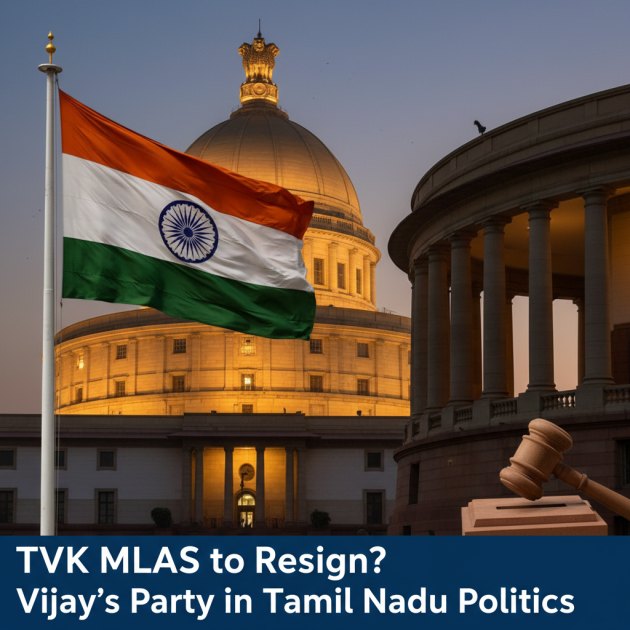 TVK MLA इस्तीफा देंगे? तमिलनाडु की राजनीति में विजय की पार्टी का अगला कदम — Politics &amp; Government — Trend Duniya