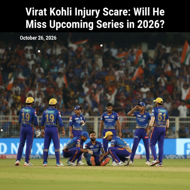 Virat Kohli Injury Scare: Impact on India Cricket Team in 2026? — Cricket &amp; Sports — Trend Duniya