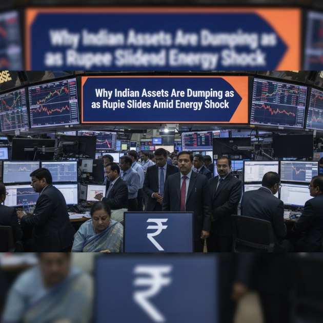 रुपया क्यों गिर रहा है? भारतीय संपत्तियों पर ऊर्जा झटके का असर — Finance &amp; Money — Trend Duniya